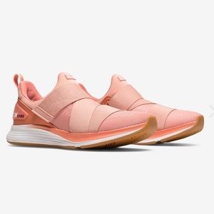 TIEM Womens Latus Training Slip-On Sneaker in Blush Pink